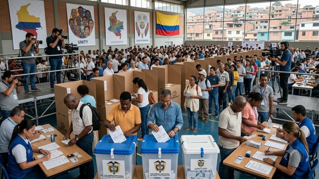 De la Espriella se impuso en el preconteo y Colombia espera el resultado oficial