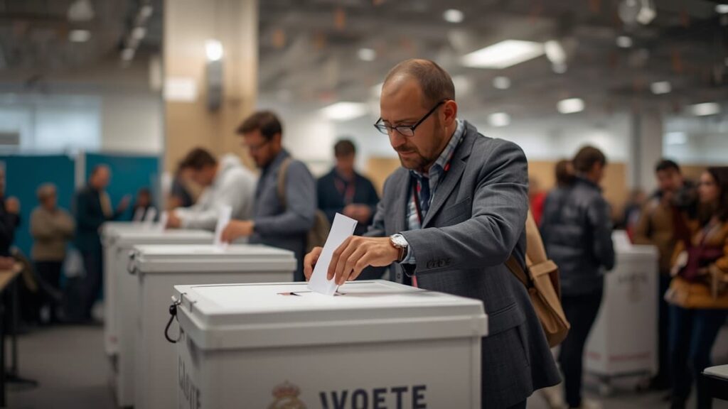 Los socios participaron de las elecciones del Real Madrid