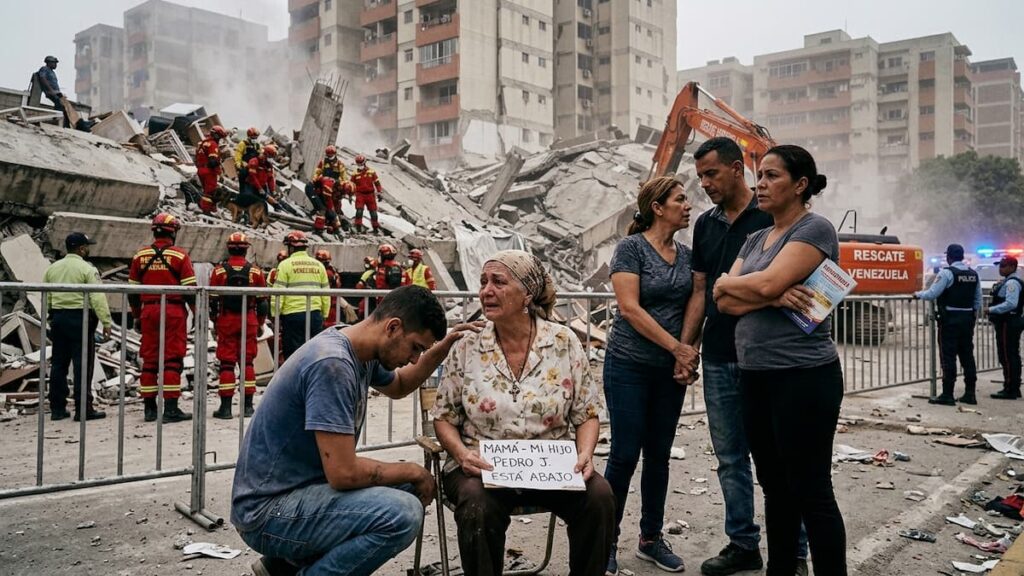 Venezuela eleva a 920 los muertos mientras continúa la búsqueda de sobrevivientes tras el doble terremoto