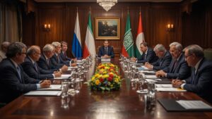 Irán y Estados Unidos avanzan en negociaciones para alcanzar un acuerdo definitivo Delegaciones diplomáticas participan en negociaciones internacionales
