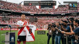 River suma jerarquía: Mauro Arambarri es el segundo refuerzo del mercado de pases Mauro Arambarri es nuevo refuerzo de River Plate
