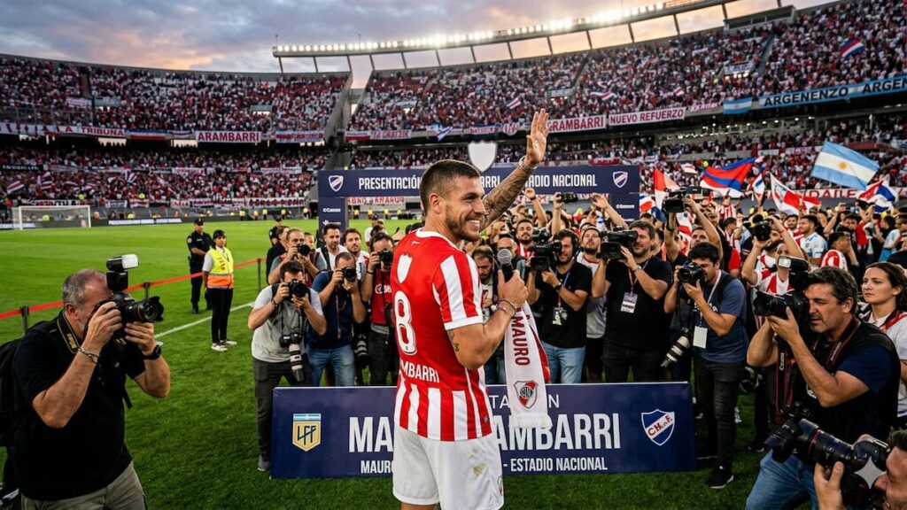 River acelera en el mercado de pases: Mauro Arambarri está a un paso de convertirse en refuerzo