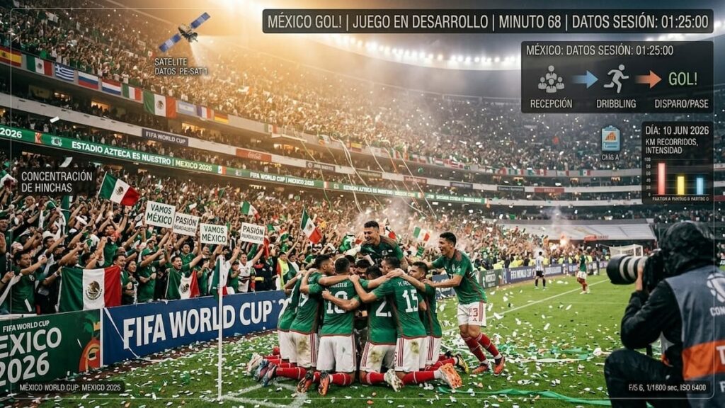 México venció a Sudáfrica y abrió el Mundial 2026 con una sólida victoria en el Estadio Azteca