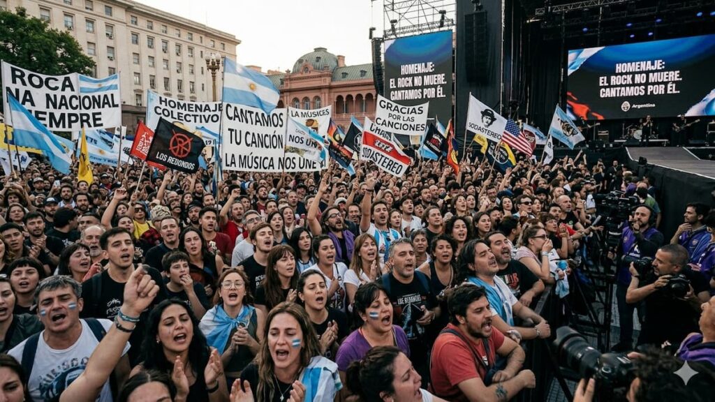Las misas ricoteras reaparecieron tras la muerte del Indio Solari