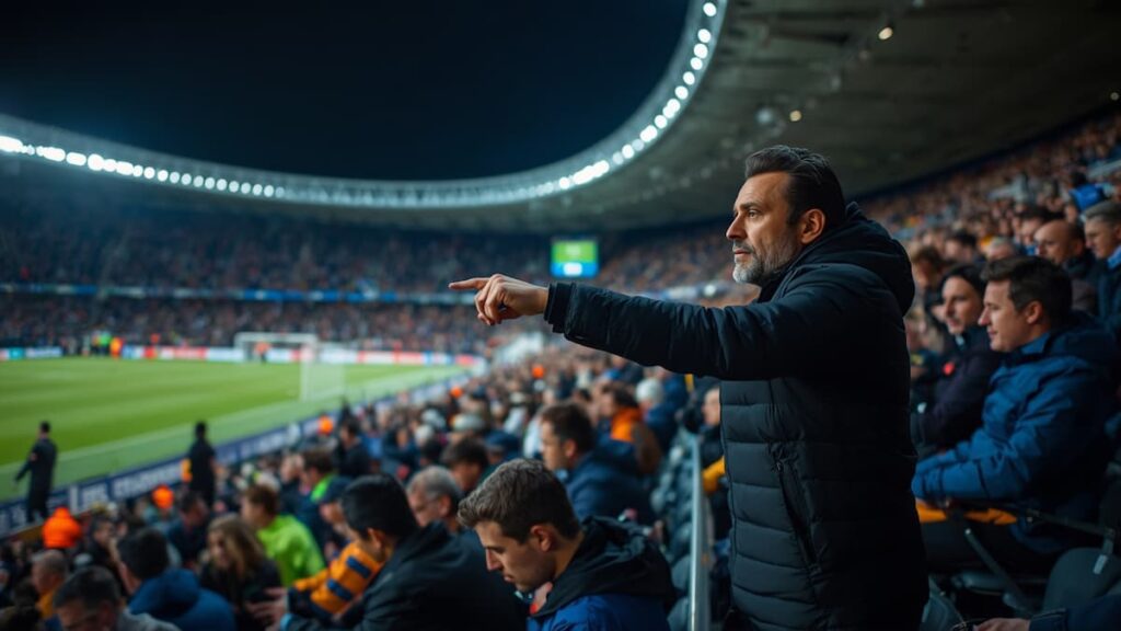 Lionel Scaloni durante el amistoso previo al Mundial 2026