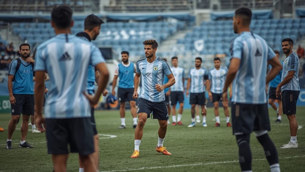 Argentina continúa su preparación para el Mundial 2026