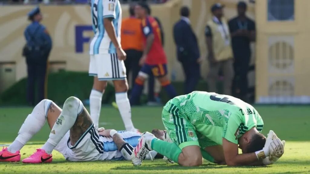 El gol español lo hizo Ferrán Torres