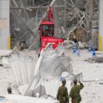 El centro comercial Aeon, en Kumamoto, colapsó tras el sismo del 28 de julio de 2026.