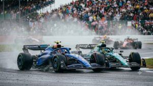 Colapinto avanzó en la largada pero terminó 12° en la sprint de Silverstone Colapinto pelea posiciones en Silverstone.