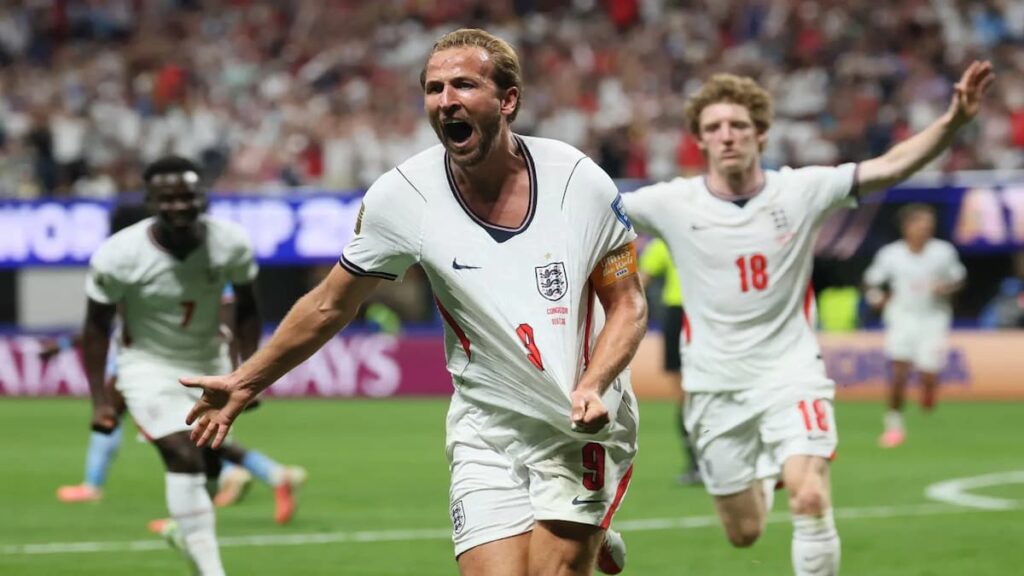 Inglaterra remontó ante RD Congo con un doblete de Kane y avanzó a los octavos