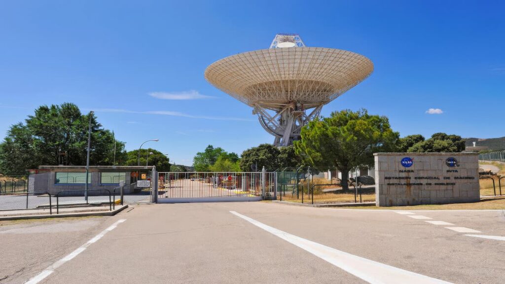 Un incendio en Madrid pone en riesgo una estación clave de la NASA para comunicarse con el espacio profundo