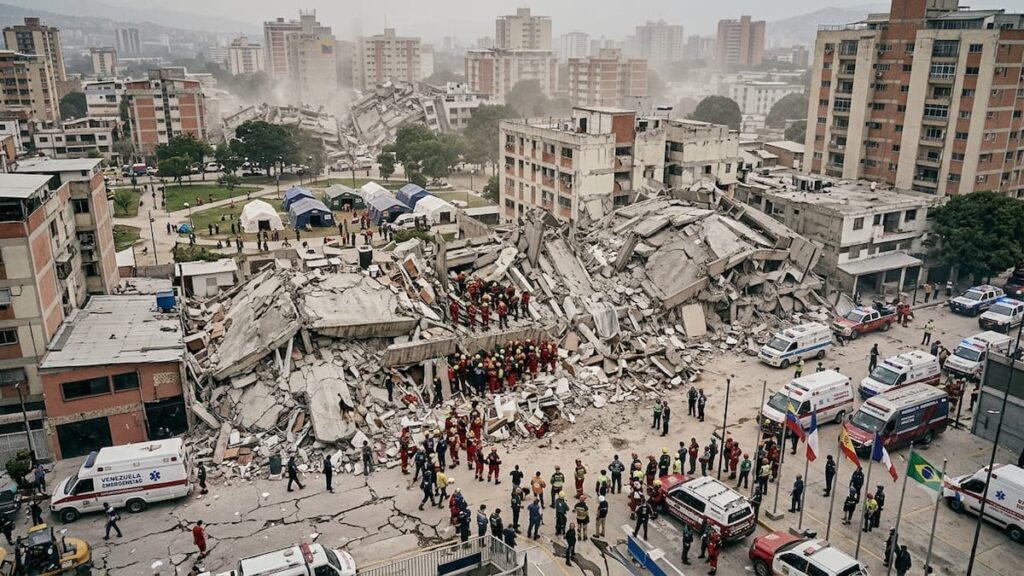 Una semana después, crece el impacto del terremoto que devastó Venezuela