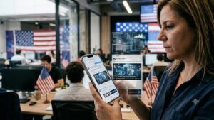 Video generado con inteligencia artificial compartido en redes sociales.