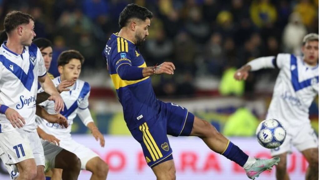 Boca y Vélez empataron 1-1 y el Xeneize no pudo acercarse a la punta