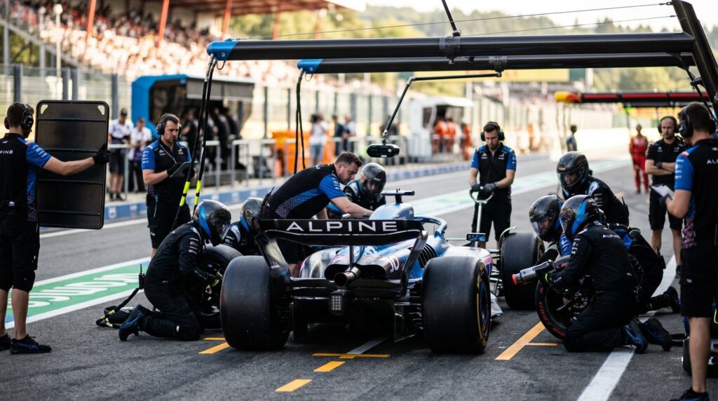 Alpine presentó actualizaciones para el Gran Premio de Países Bajos