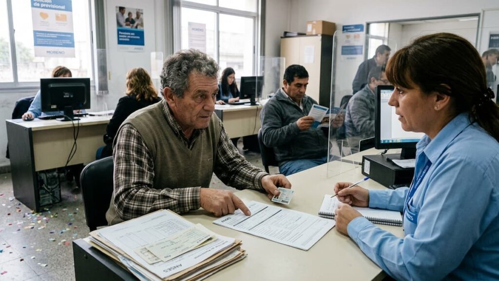 Trabajador realiza el trámite para acceder a la Prestación por Desempleo