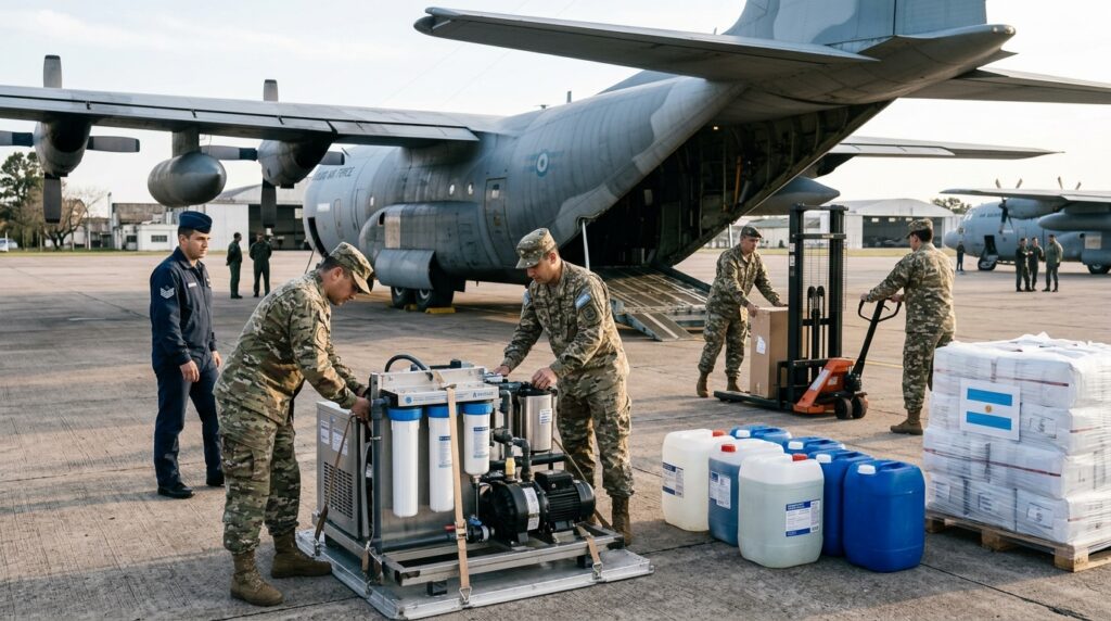 Argentina enviará efectivos y equipamiento para ayudar a Colombia tras el terremoto