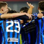 Atlético Tucumán celebra la goleada ante Independiente