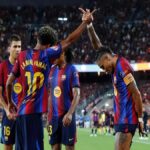 Barcelona goleó 5-2 a Rayo Vallecano en LaLiga