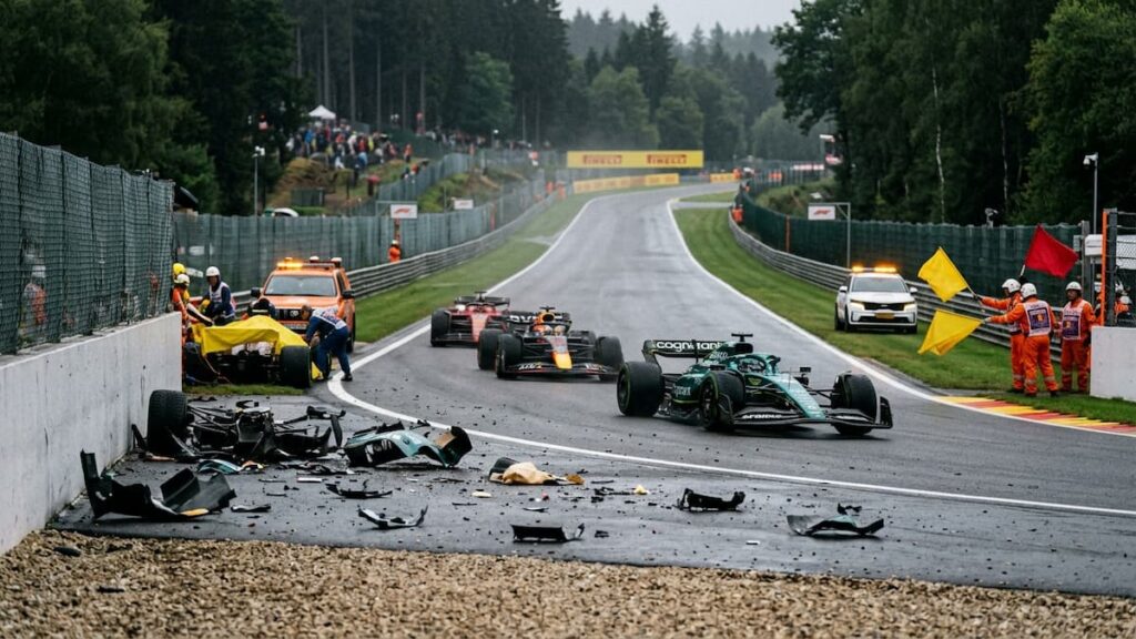 Colapinto recibió una sanción durante el GP de Países Bajos