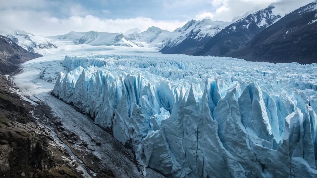Glaciar en la región del Himalaya