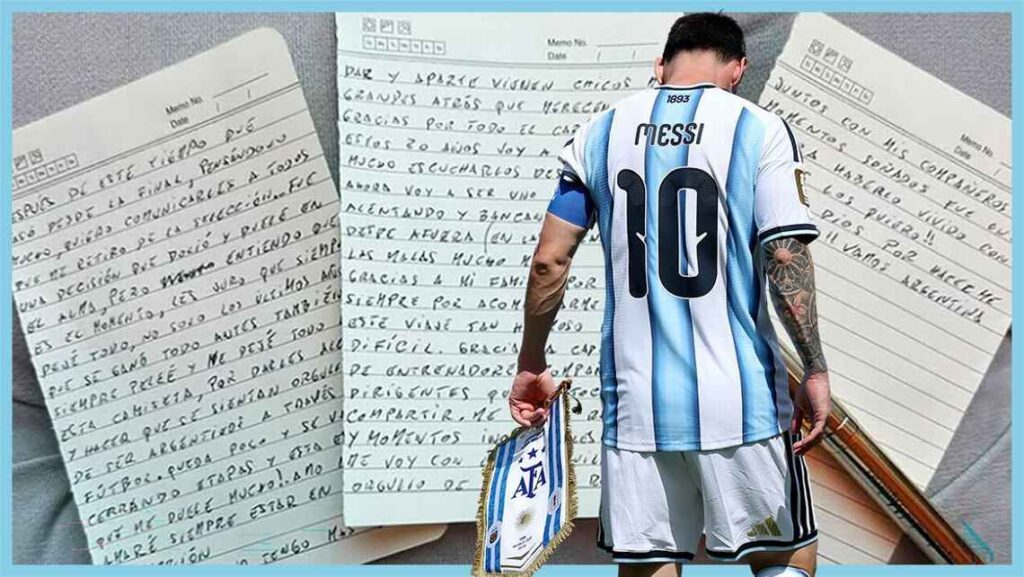 Lionel Messi anunció su retiro de la Selección Argentina con una carta en redes sociales, dos días después de la final del Mundial 2026.