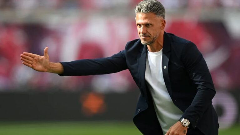Leipzig goleó a Mönchengladbach en el debut de Demichelis