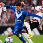 Manuel Lanzini marcó el empate de Vélez ante River