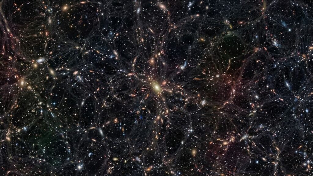 Crearon el mayor mapa 2D del universo: tiene 5,6 billones de píxeles y casi 4.000 millones de objetos