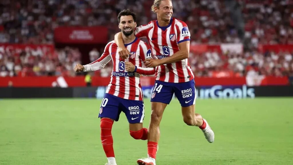 partido del Atlético de Madrid