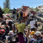 Equipos de rescate buscan sobrevivientes entre los escombros en Cali