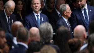 11-S: a 25 años de los atentados, Nueva York recuerda a las víctimas Homenaje por los 25 años del 11-S en Nueva York