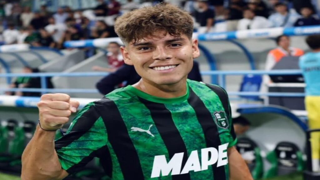 Primera titularidad y primer festejo: Benja Domínguez adelantó al Sassuolo en la Copa Italia