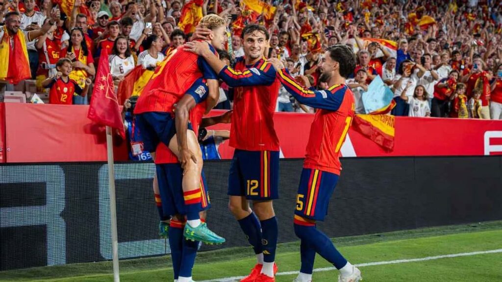 Con doblete de Lamine Yamal, España venció 4-1 a Croacia