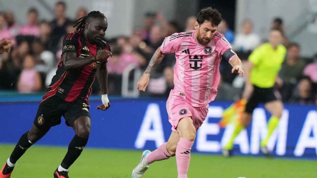 Inter Miami empató 2-2 ante Atlanta United pese a una asistencia de Messi