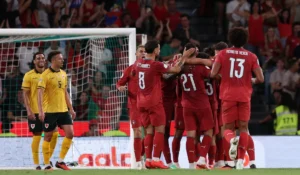 Portugal derrotó 1 a 0 a Gales con un tanto de Joao Félix por la UEFA Nations League La Selección de Portugal no tuvo dificultades para vencer a su par de Gales en el inicio del Grupo 4 dentro de la Liga A de la UEFA Nations League.
