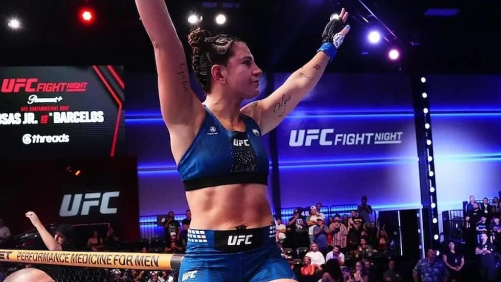 Ailín Pérez venció a Norma Dumont en la UFC y estiró su invicto