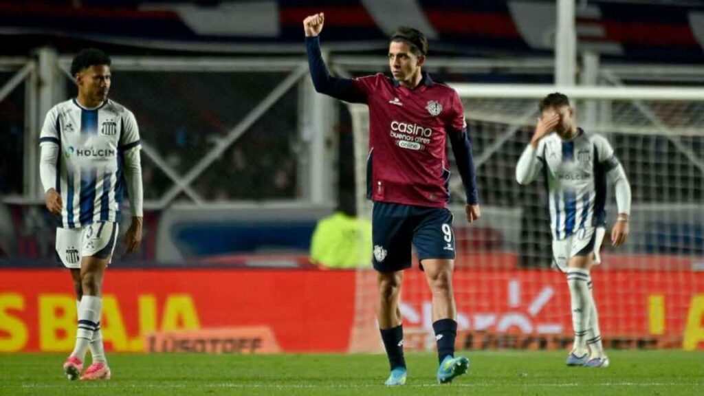Alexis Cuello marcó el gol de San Lorenzo ante Talleres
