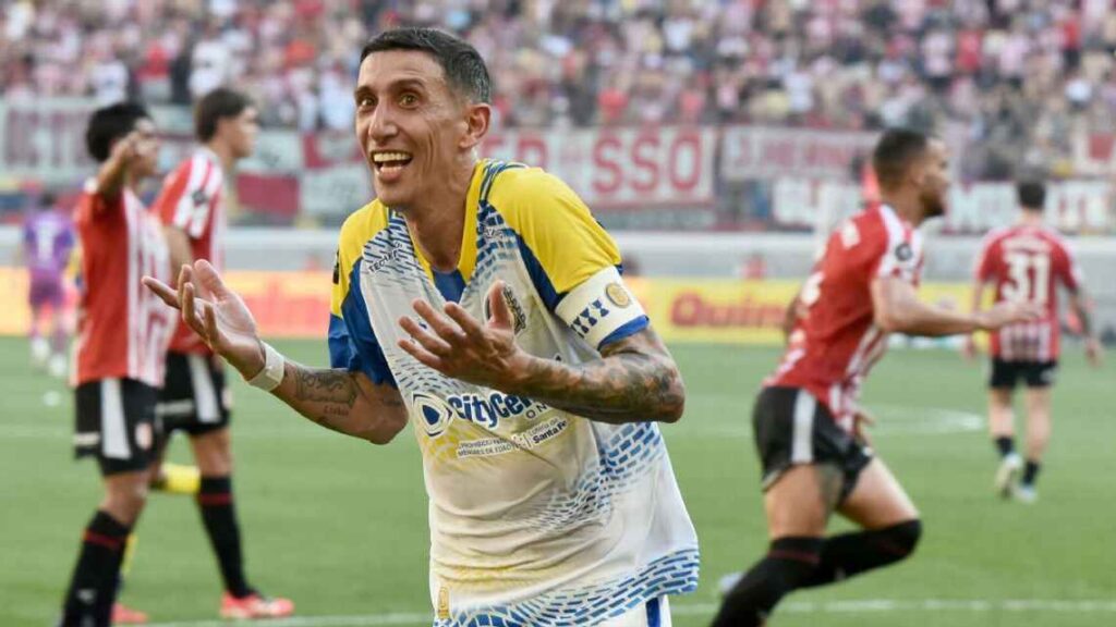 Ángel Di María, Rosario Central en la Supercopa Internacional