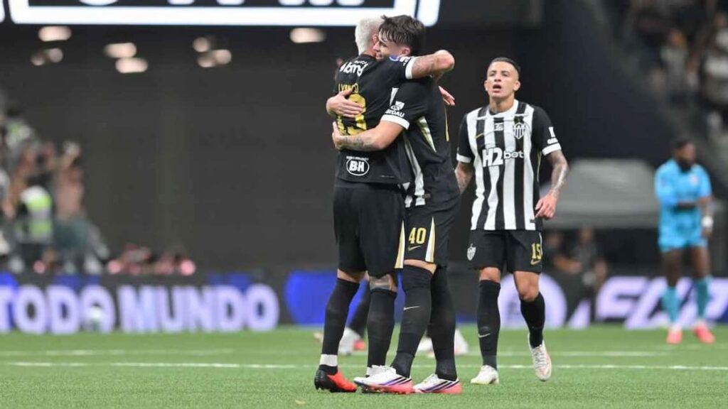 Atlético Mineiro eliminó a Santos por penales en la Sudamericana
