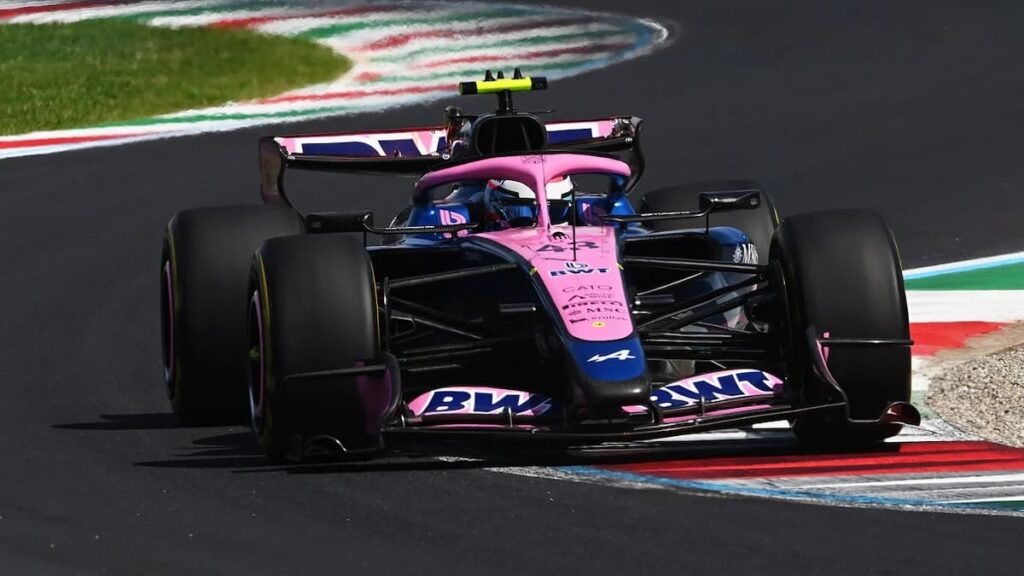 Franco Colapinto durante su remontada en Monza