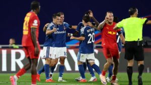 Como goleó al Leipzig en su debut en la Champions League