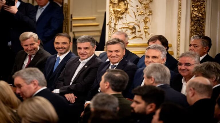 Diego Santilli en la Casa Rosada
