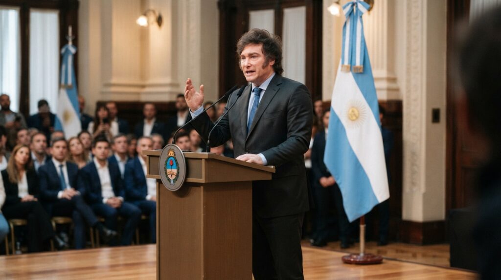 Javier Milei reafirmó el reclamo argentino por Malvinas
