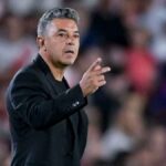 Marcelo Gallardo, preparándose para viajar a Ecuador