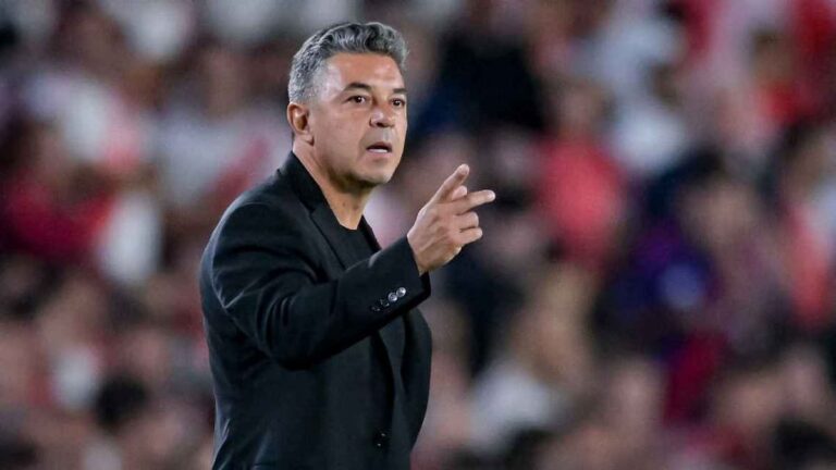 Marcelo Gallardo, preparándose para viajar a Ecuador