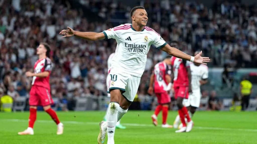 Real Madrid goleó 4-1 a Rayo Vallecano y volvió al segundo puesto de LaLiga