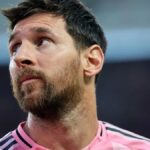 Lionel Messi durante el partido entre Inter Miami y Atlanta United