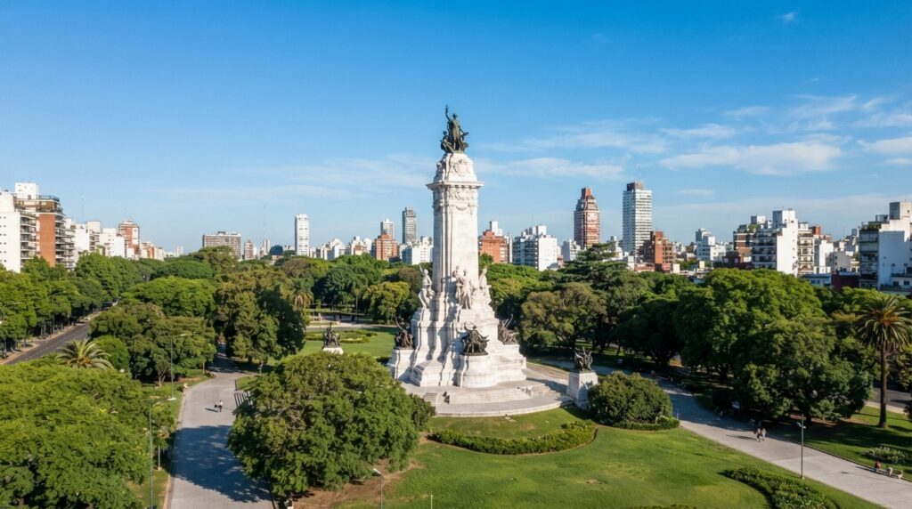 Monumento a los Españoles en Buenos Aires, uno de los sitios previstos para las misas