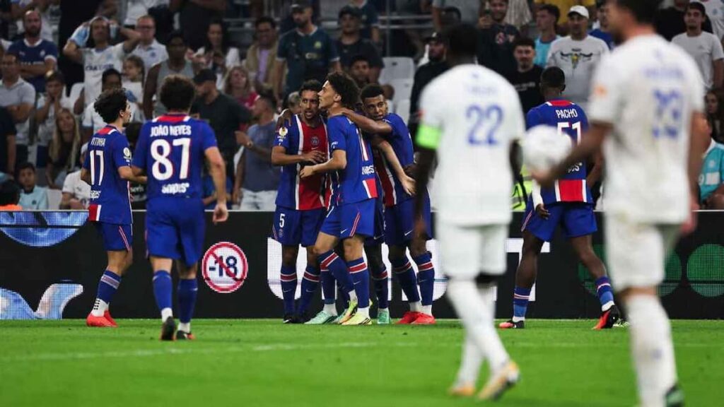 PSG ganó el clásico ante Marsella y se acerca a la pelea